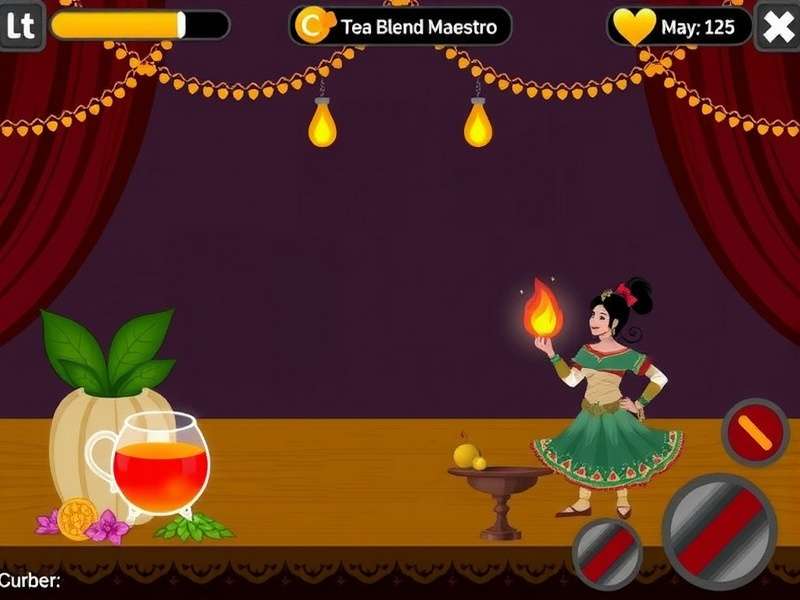 Tea Blend Maestro Gameplay Screenshot